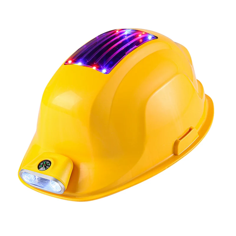 Trabajador industrial minero Casco con aire acondicionado