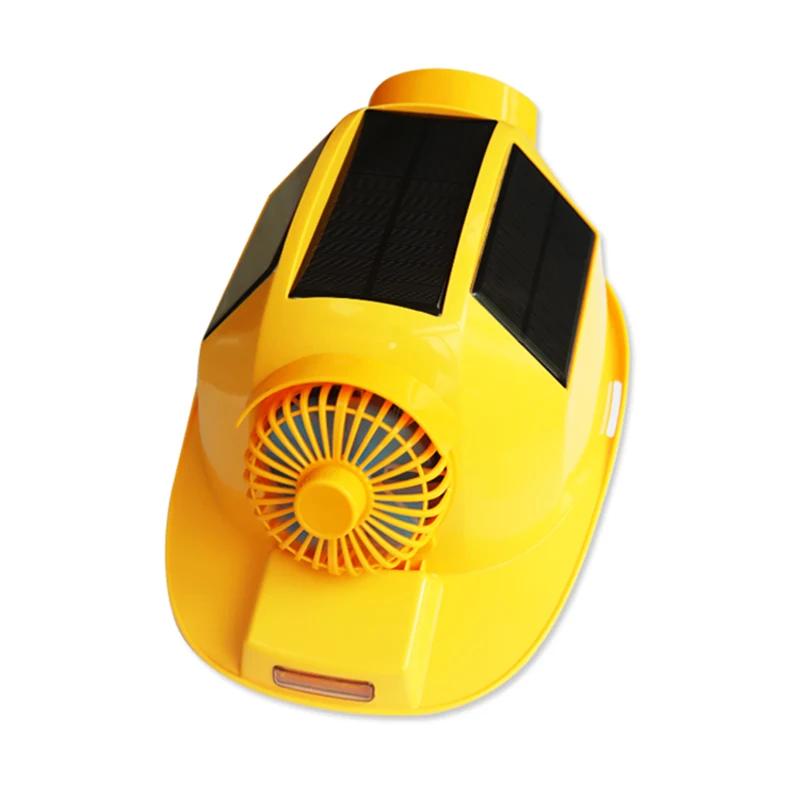 Casco de ventilador solar